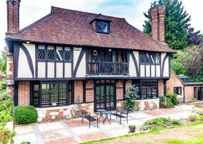 arts crafts period house windows HD