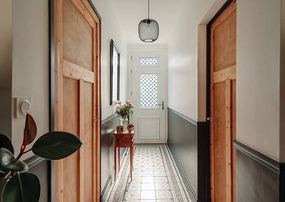 A alu belm entrance doors white S