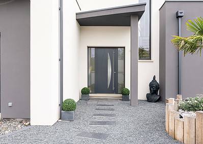 S alusteel belm entrance doors grey S